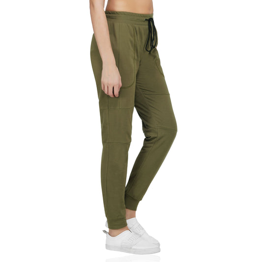 SLAY. Women's Olive Green Joggers-clothing-to-slay.myshopify.com-Joggers