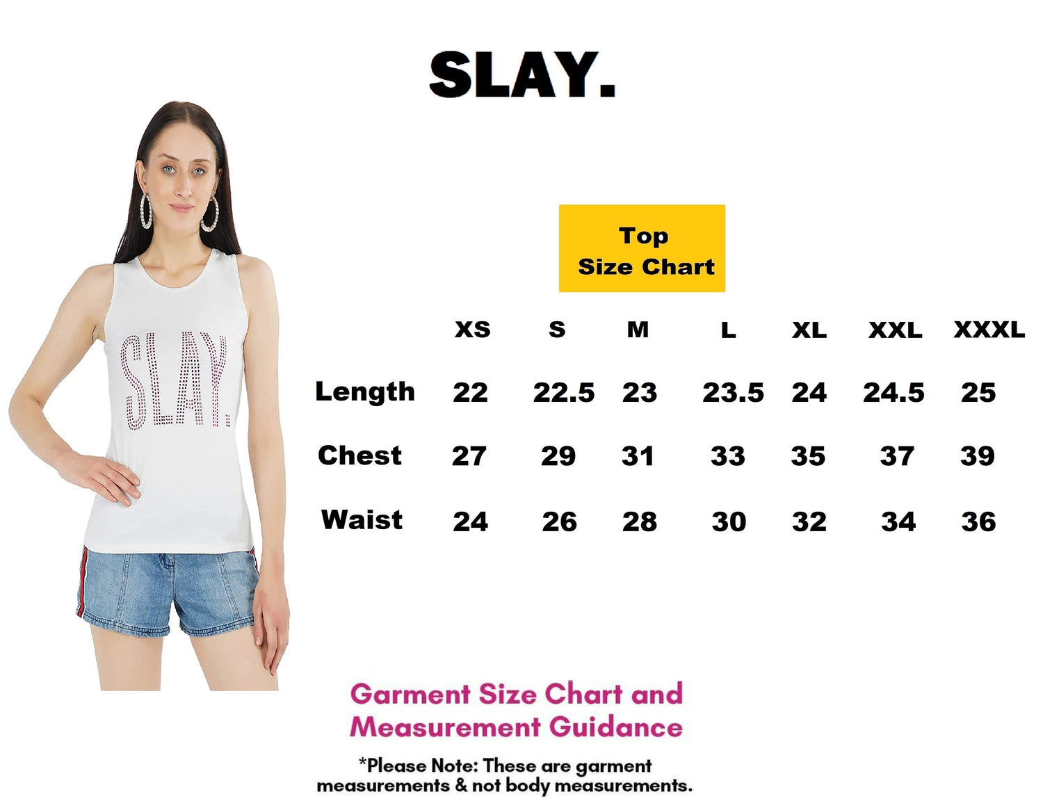 SLAY. Women's Pink Crystal Embellished Tank Top-clothing-to-slay.myshopify.com-Top
