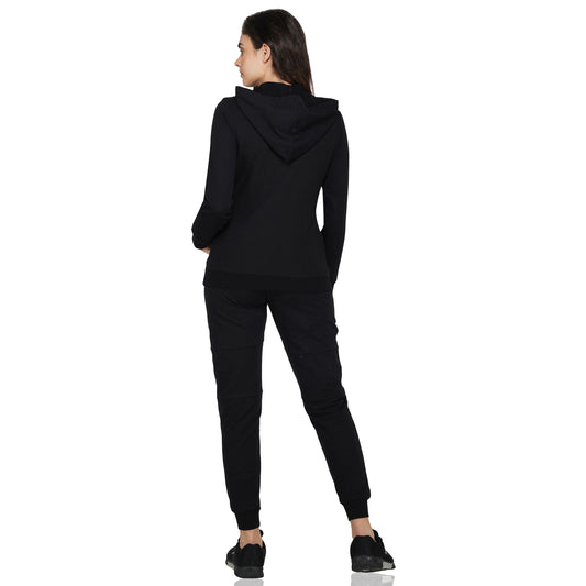 SLAY. Classic Women's Black Tracksuit-clothing-to-slay.myshopify.com-Tracksuit