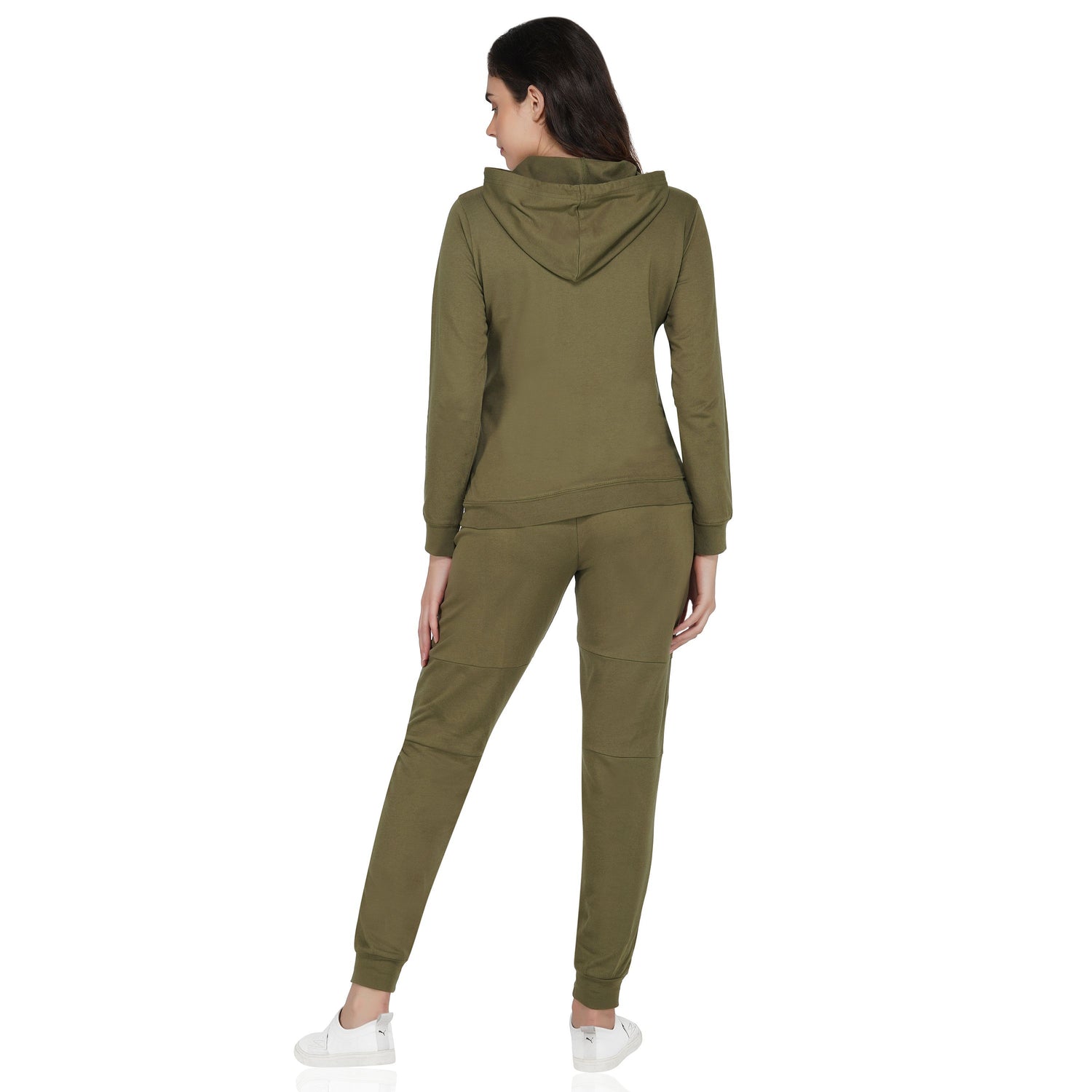 Olive green store tracksuit womens