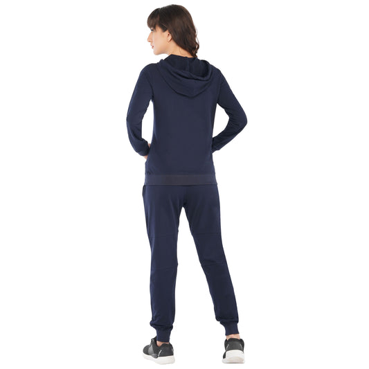 SLAY. Classic Women's Navy Blue Tracksuit-clothing-to-slay.myshopify.com-Tracksuit