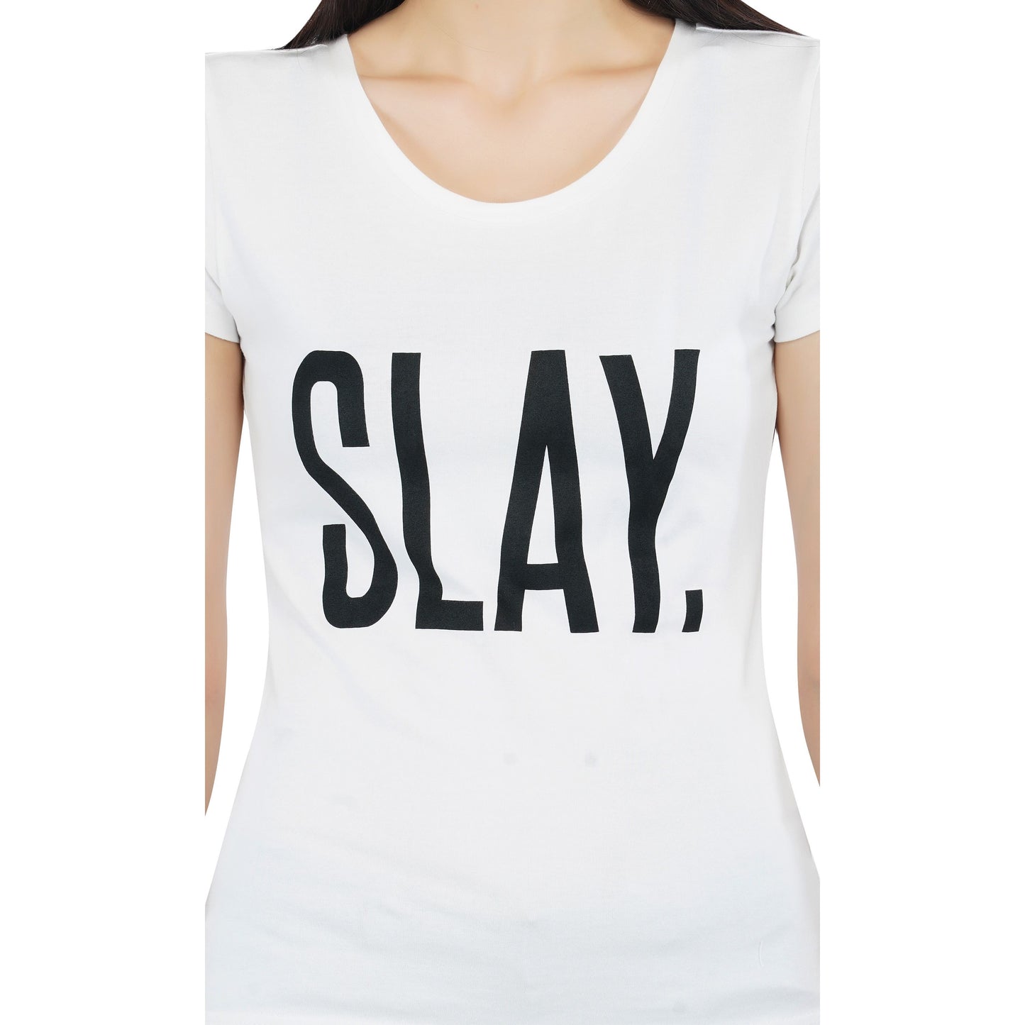 SLAY. Women's Printed T-shirt-clothing-to-slay.myshopify.com-T-shirt