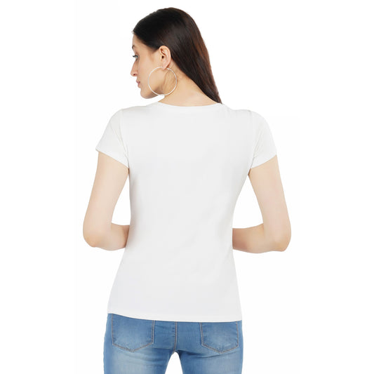 SLAY. Women's Golden Crystal Embellished T-shirt-clothing-to-slay.myshopify.com-T-shirt