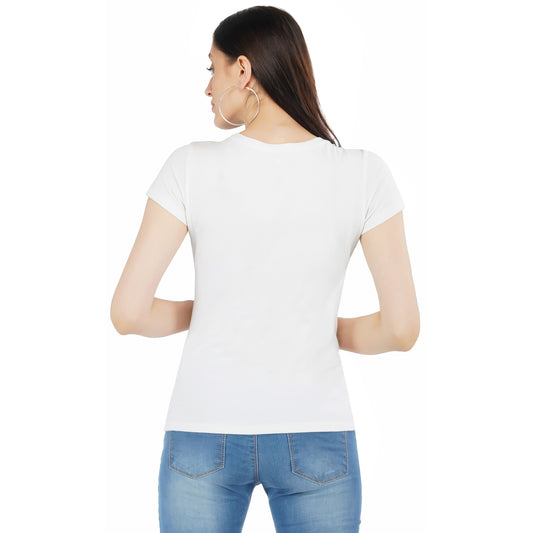 SLAY. Women's Silver Crystal Embellished T-shirt-clothing-to-slay.myshopify.com-T-shirt