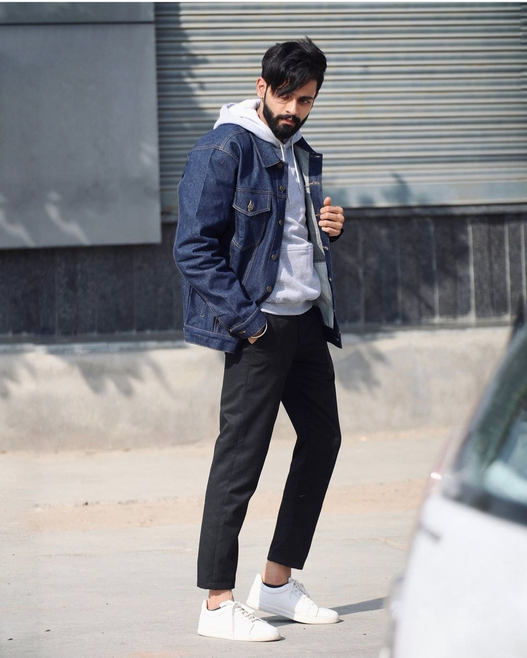 9 Ways to Wear a Denim Jacket – Svelte Magazine | Mens casual outfits,  Stylish men casual, Jean jacket outfits men