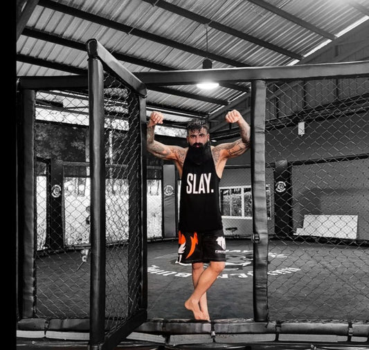 SLAY. Men's Black Vest