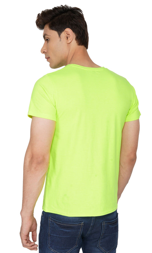 SLAY. Sport Men's Printed Neon Green T-shirt-clothing-to-slay.myshopify.com-T-Shirt