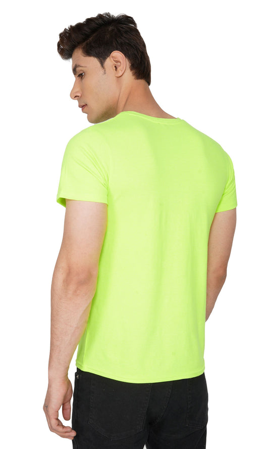 SLAY. Sport Men's Printed Neon Green T-shirt-clothing-to-slay.myshopify.com-T-Shirt