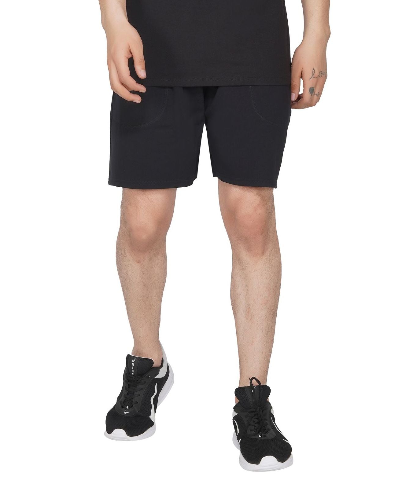 SLAY. Men's Casual Black Shorts-clothing-to-slay.myshopify.com-Men's Short
