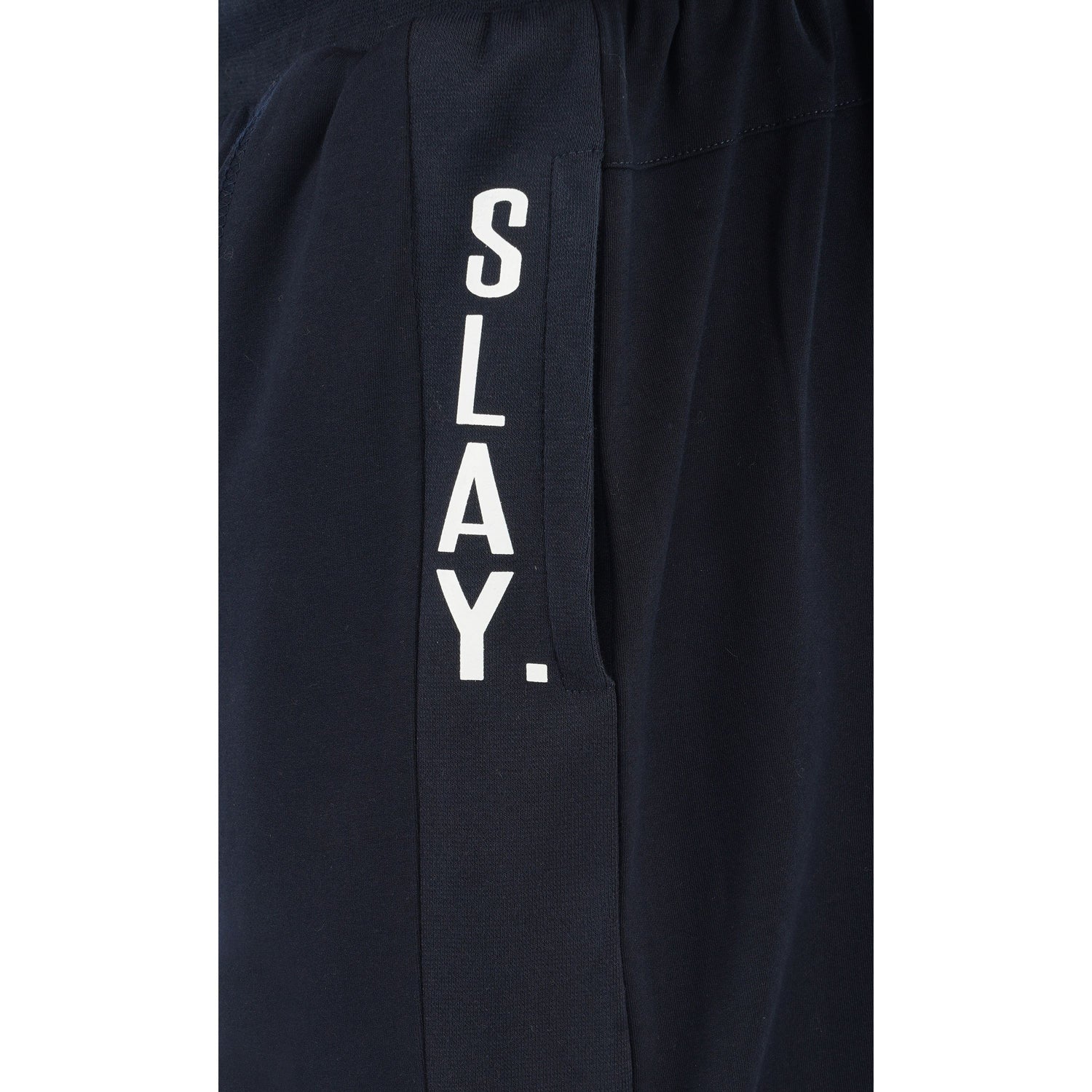 SLAY. Men's Casual Navy Blue Shorts-clothing-to-slay.myshopify.com-Men's Short