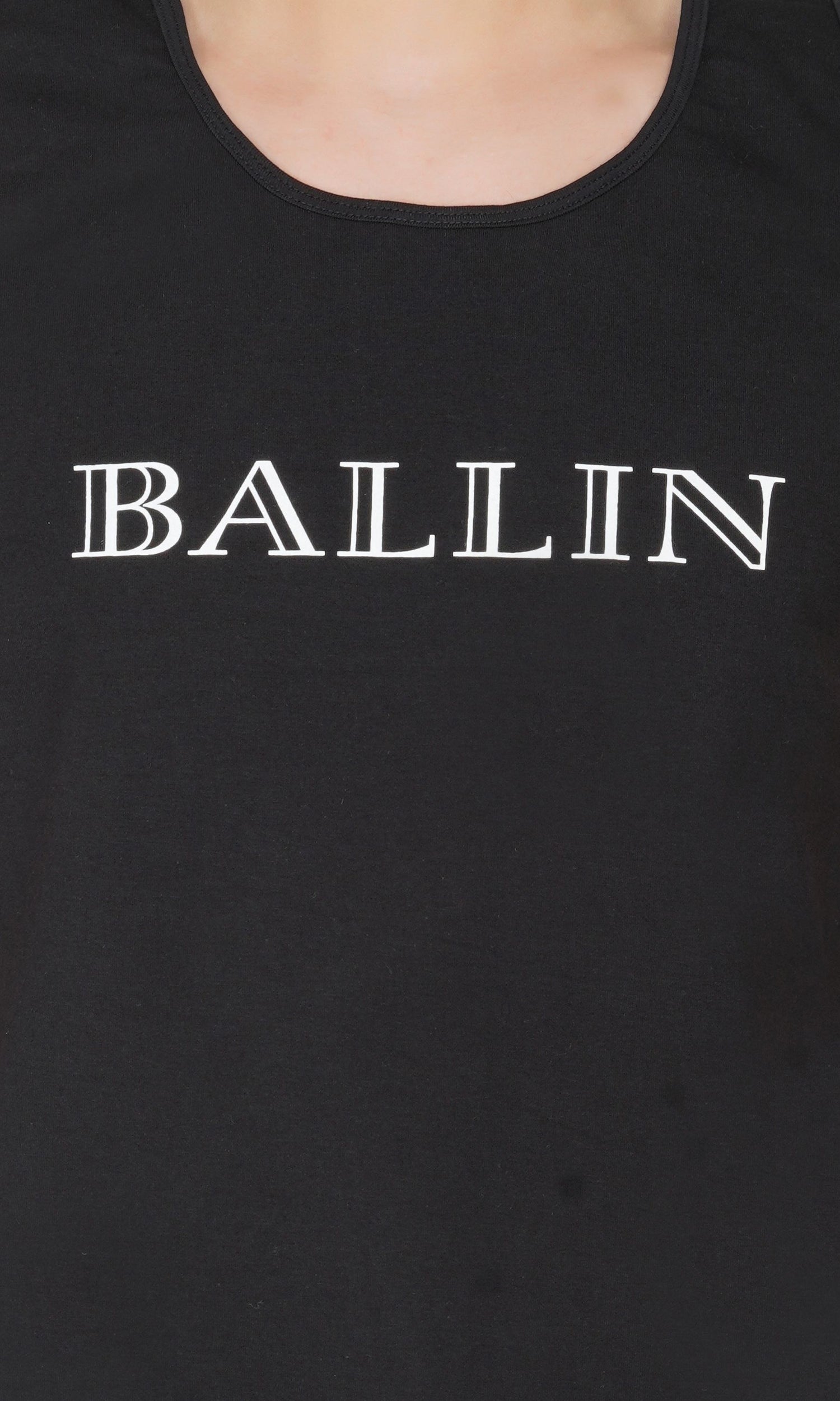 SLAY. Men's BALLIN' Edition Printed Black Gym Vest-clothing-to-slay.myshopify.com-Vest