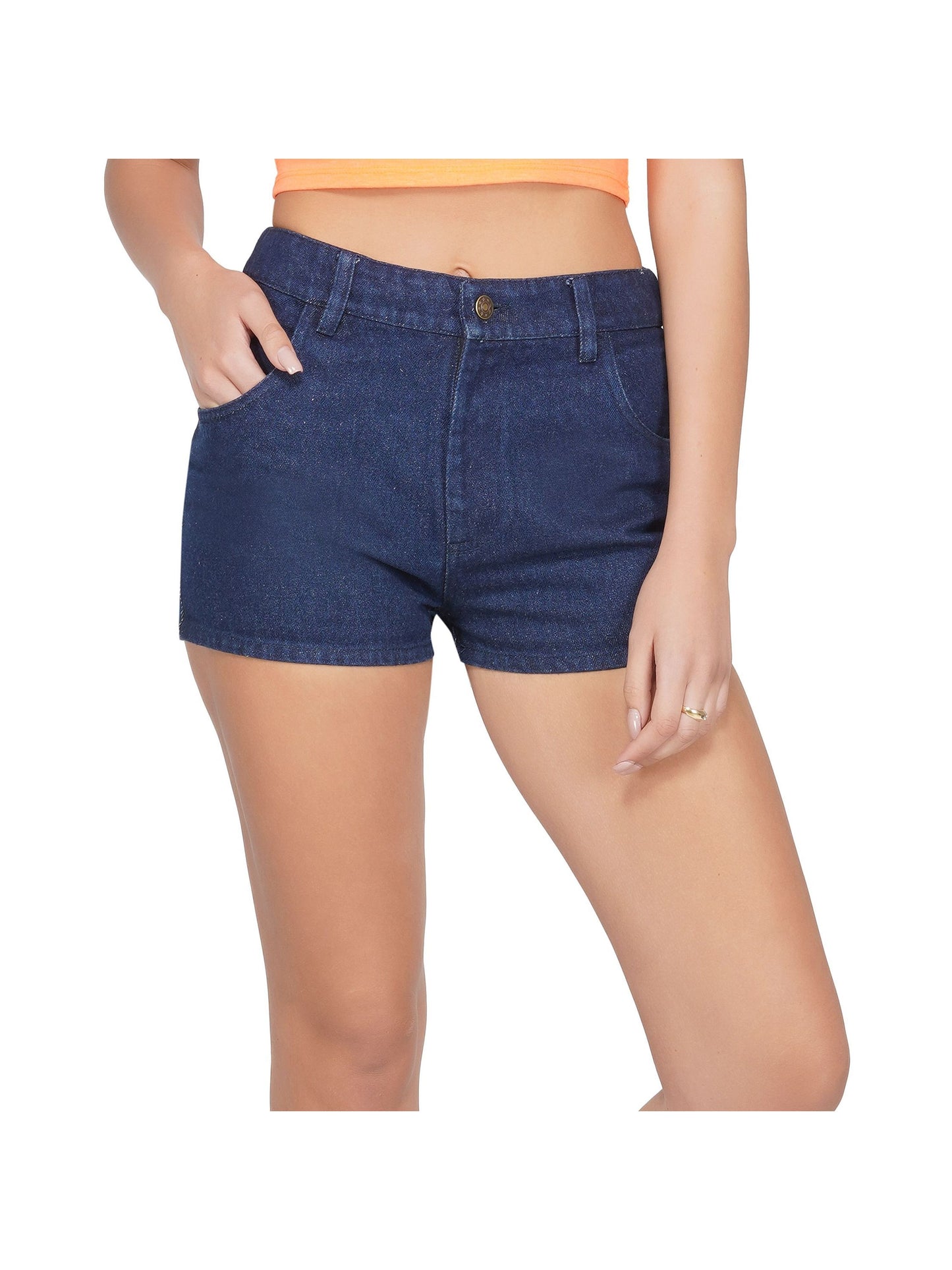 SLAY. Women's Straight Leg Shorts-clothing-to-slay.myshopify.com-Denim Short