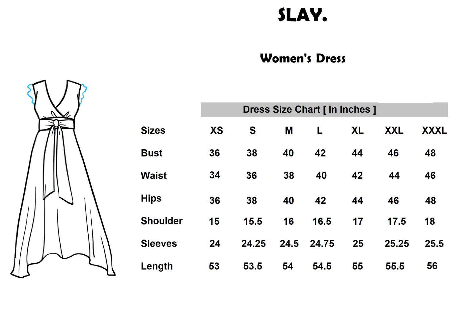 SLAY. Women's Light Blue Denim A- Line Long Dress-clothing-to-slay.myshopify.com-Dress